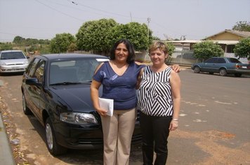 Foto - Entrega do veiculo marca gol