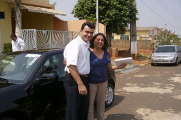 Foto - Entrega do veiculo marca gol