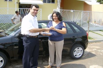 Foto - Entrega do veiculo marca gol